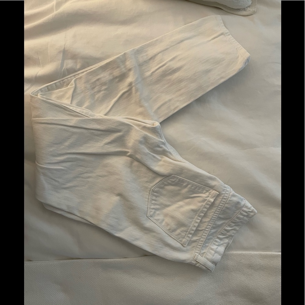 JBrand pure white “Jake” jeans